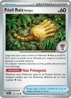 Fósil Raíz Antiguo, Corona Astral Nº 130 Normal