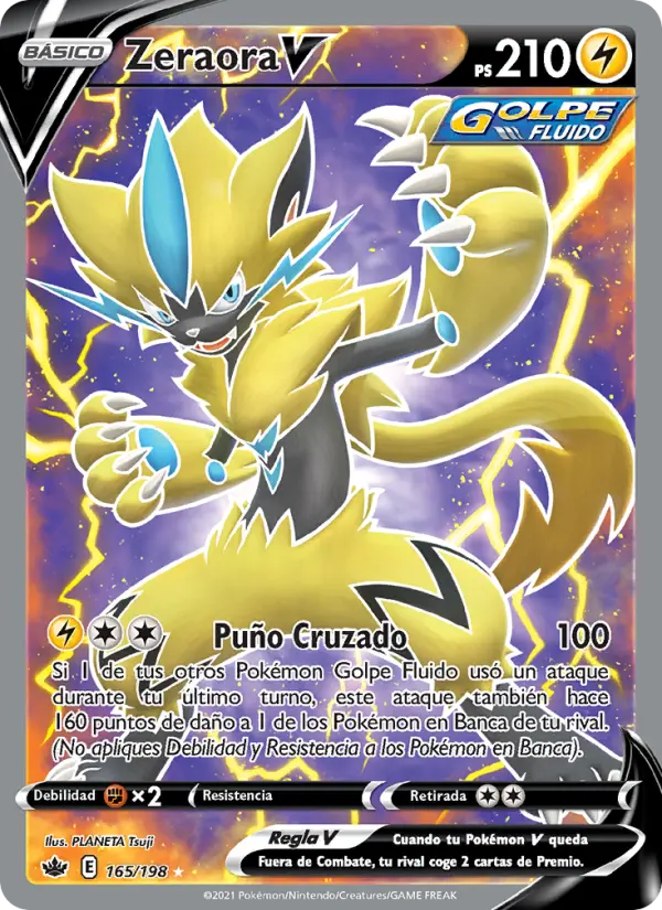 Zeraora V, Reinado Escalofriante Nº 165