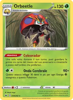 Orbeetle, Spada e Scudo Nº 19 Normal