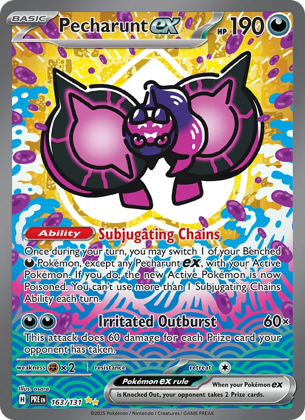 Pecharunt ex, Prismatic Evolutions No. 163