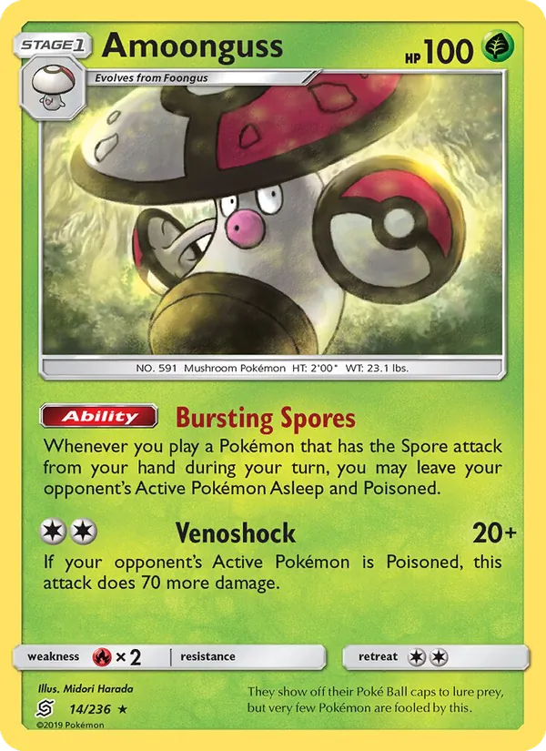 Amoonguss, Unified Minds Nº 14
