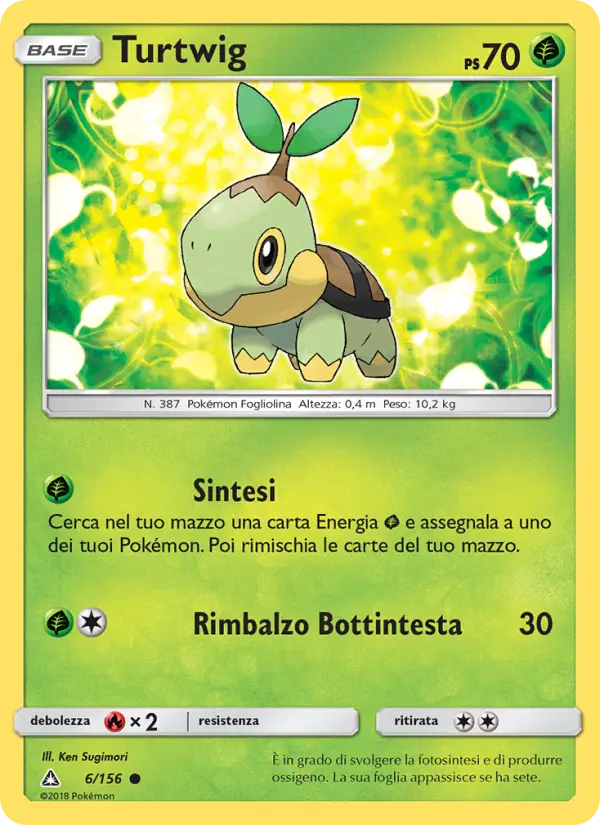 Turtwig, Ultraprisma Nº 6