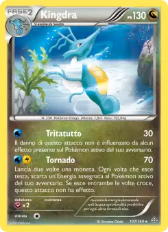 Kingdra, Scontro Primordiale No. 107 Normal