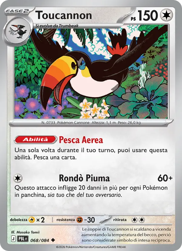 Toucannon, Buio Pesto No. 068