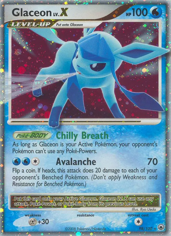 Glaceon, Majestic Dawn No. 98