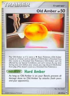 Old Amber, Arceus Nº 89 Normal