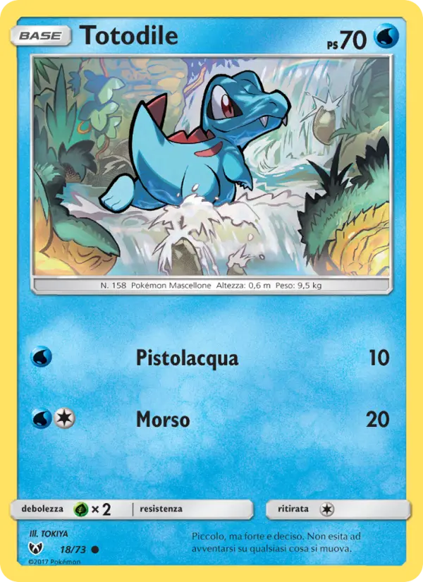 Totodile, Leggende Iridescenti No. 18