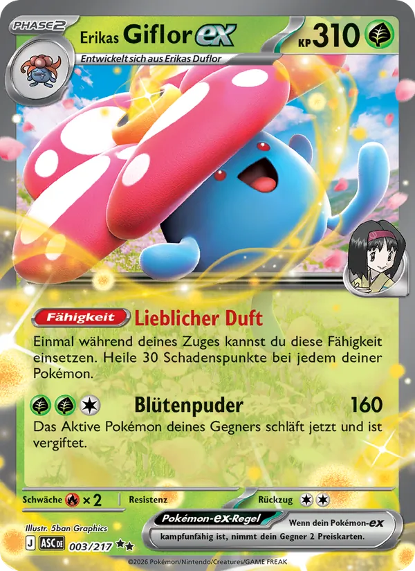 Erikas Giflor-ex, Erhabene Helden No. 003