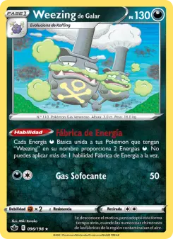 Weezing de Galar, Reinado Escalofriante Nº 96 Normal