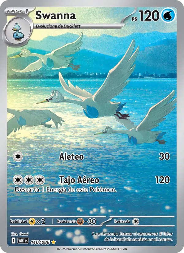 Swanna, Llama Blanca No. 110