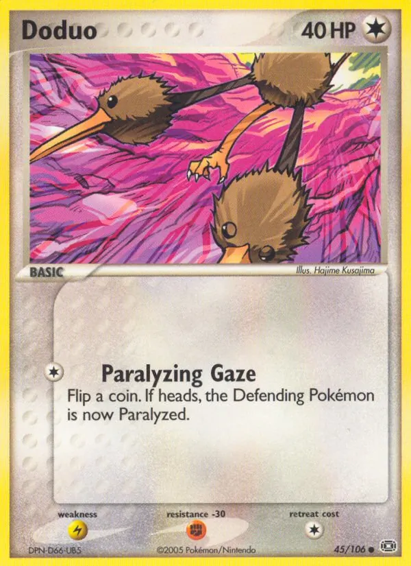 Doduo, Emerald Nº 45
