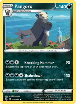 Pangoro, Fusion Strike Nº 174 Normal