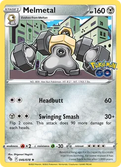 Melmetal, Pokémon GO Nº 046 Holo