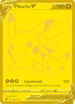 Pikachu V, SPSC Promo No. SWSH145 Normal