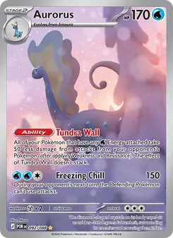 Aurorus, Perfect Order No. 092 Holo