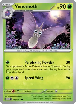 Venomoth, 151 No. 049 Normal