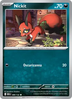 Nickit, Megaevoluzione No. 089 Normal