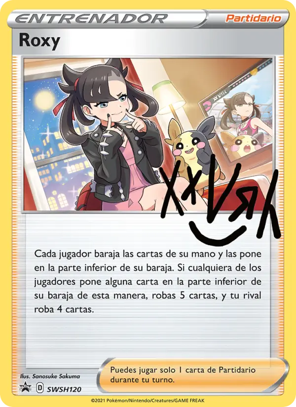 Roxy, Cartas de promoción ESES No. SWSH120