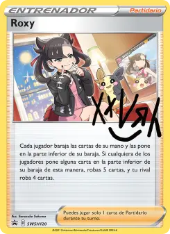 Roxy, Cartas de promoción ESES Nº SWSH120 Holo