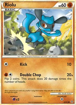 Riolu, Unleashed Nº 60 Normal
