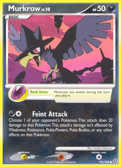 Murkrow, Secret Wonders Nº 95 Normal