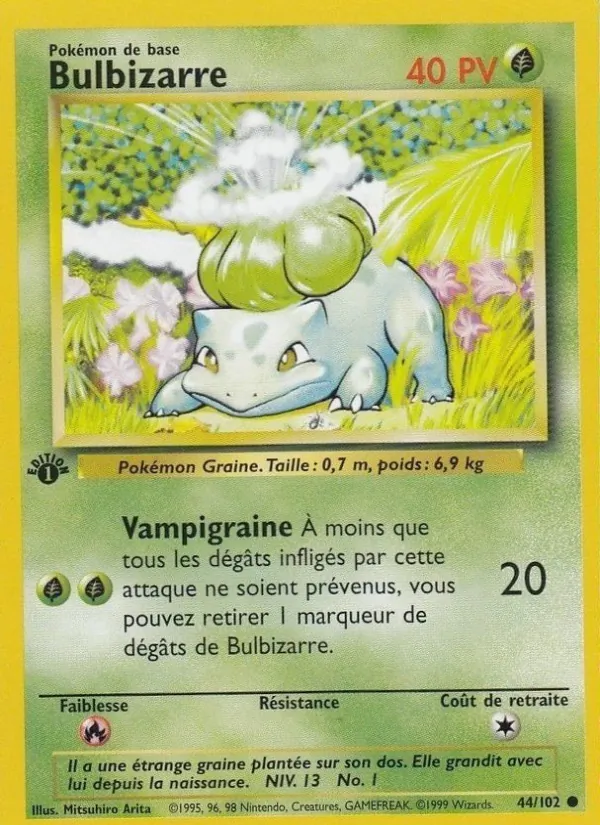 Bulbizarre, Set de Base No. 44