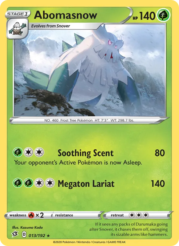 Abomasnow, Rebel Clash Nº 13