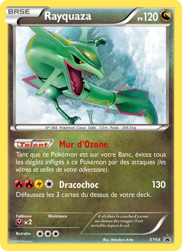 Rayquaza, Promo XY No. XY64