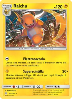 Raichu, Eclissi Cosmica No. 67 Normal