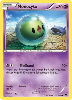 Monozyto, Schicksalsschmiede Nº 33 Normal