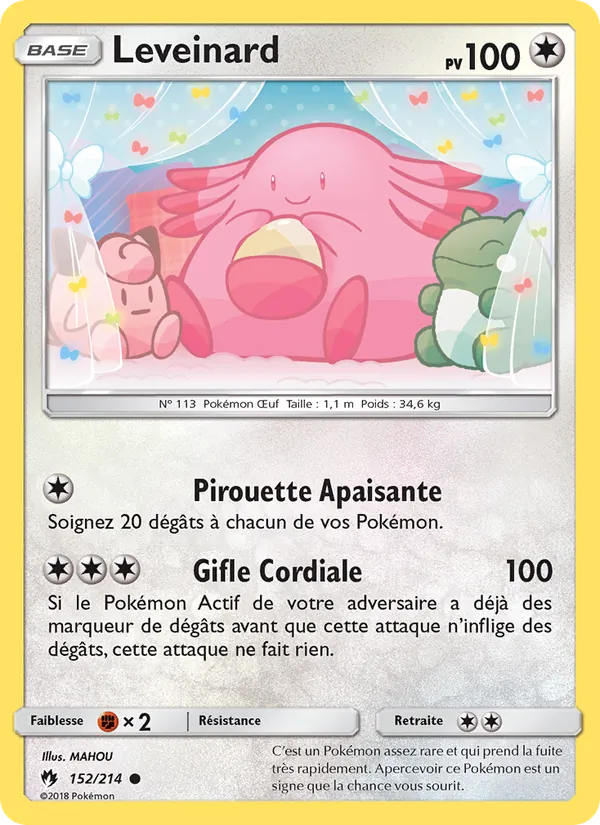 Leveinard, Tonnerre Perdu No. 152