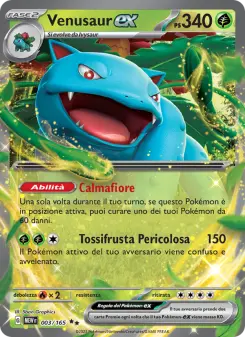 Venusaur-ex, 151 No. 003 Holo