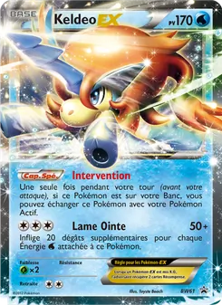 Keldeo ex, Promo BW No. BW61 Normal