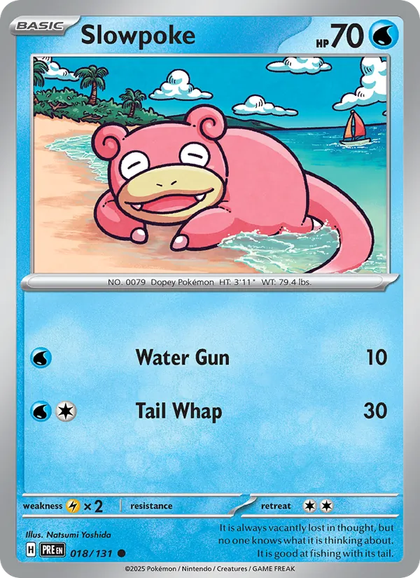 Slowpoke, Prismatic Evolutions Nº 018