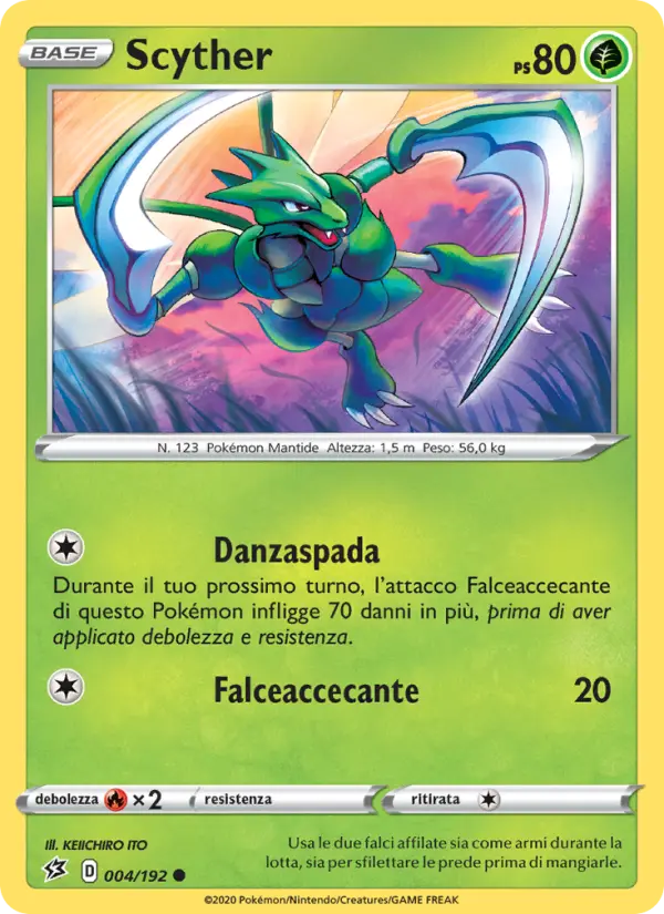 Scyther, Fragore Ribelle No. 4