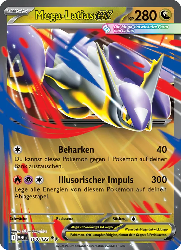 Mega-Latias-ex, Mega-Entwicklung No. 100