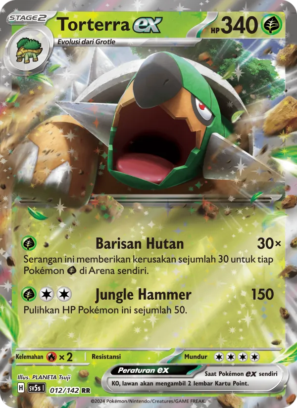Torterra ex, Paradoks Andalan Nº 012