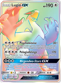 Lugia GX, Echo des Donners No. 227 Normal