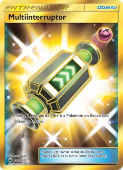 Multiinterruptor, Sombras Ardientes No. 164 Holo