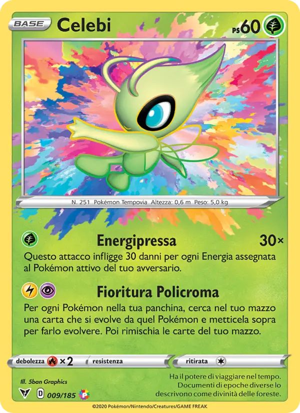 Celebi, Voltaggio Sfolgorante No. 9
