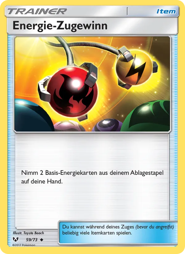 Energie-Zugewinn, Schimmernde Legenden No. 59