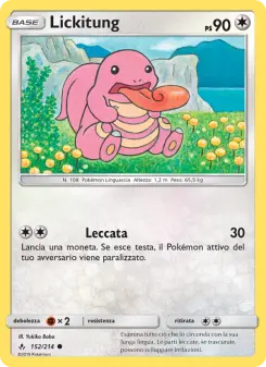 Lickitung, Legami Inossidabili No. 152 Normal