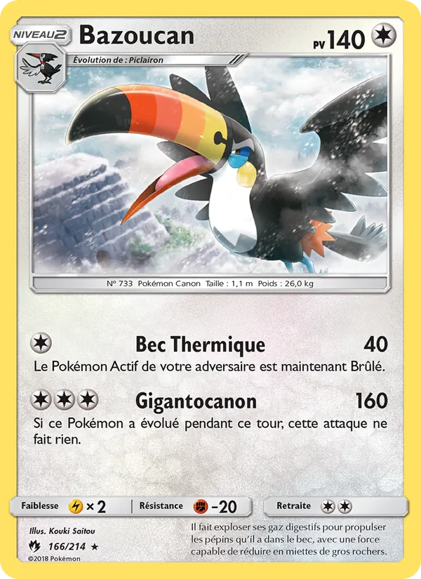 Bazoucan, Tonnerre Perdu No. 166