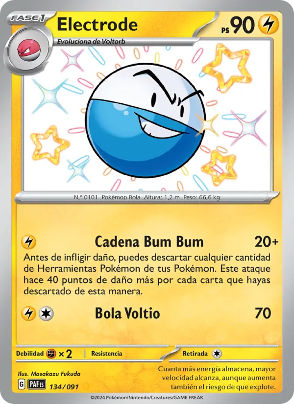 Electrode, Destinos de Paldea Nº 134