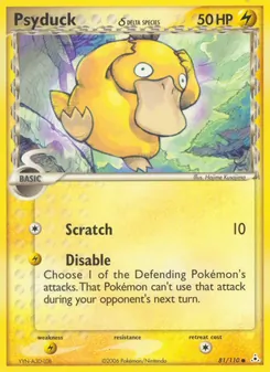 Psyduck δ, Holon Phantoms No. 81 Normal