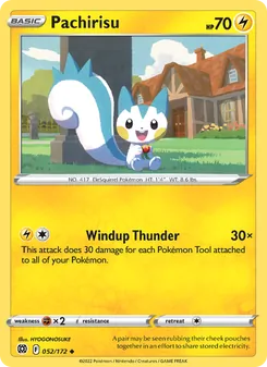 Pachirisu, Brilliant Stars No. 052 Normal