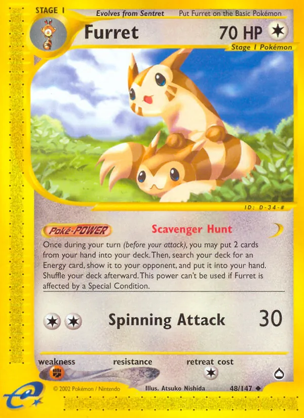 Furret, Aquapolis No. 48