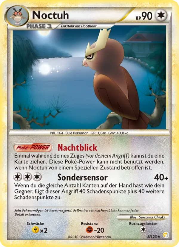 Noctuh, HeartGold SoulSilver Nº 8