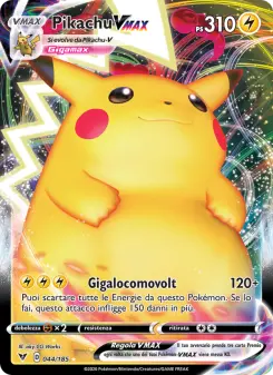 Pikachu VMAX, Voltaggio Sfolgorante No. 44 Holo