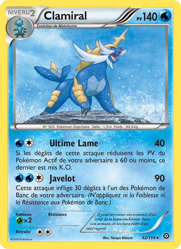 Clamiral, Offensive Vapeur Nº 32